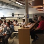 Euxcel Participants Munich in presentation to Start-up Scrum 